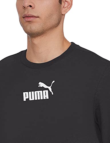 Puma Amplified Crew Tr Felpa, Uomo, Black, S