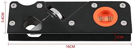 Woodworking 45 Degree Bevel Planer Chamfering Planer Trimming Chamfering Tool (Black)