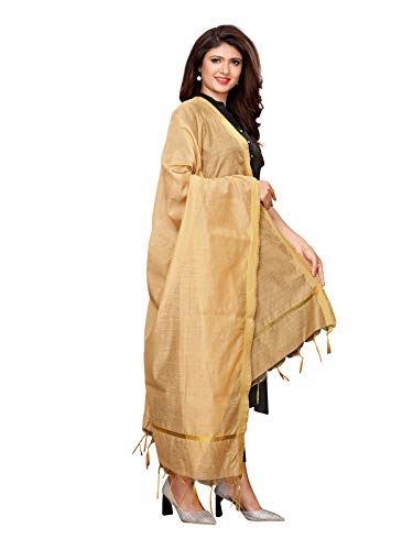 KANCHNAR-Womens-Plain-Cotton-Dupatta