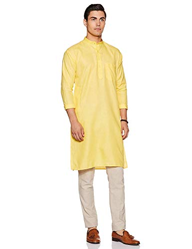 Kurta Khadi para hombre en algodón natural de estilo casual y fresco 3