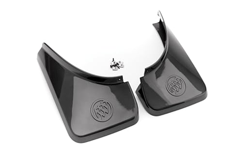 Image of GM Accessories 22935680 Rear Molded Splash Guards in Iridium Metallic