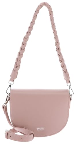 Sac Melbu Saddle Bag Powder Rose petit sac bandoulière femme rose pastel chic