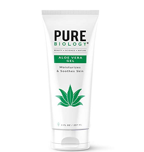 Pure Biology Aloe Vera Gel - 8 Oz