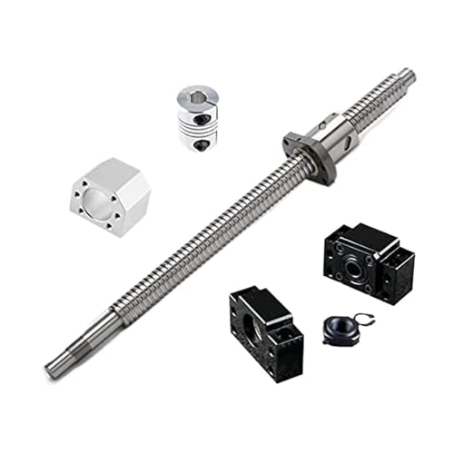 Metal Ball Screw nut end Processing SFU1605 450mm Ball Screw Set BK12 BF12 Support Coupler DSG16H Ball Nut Housing 6.35x10mm