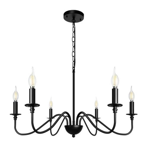 Lustre rétro style loft suspendu et luminaire vintage américain pour maison