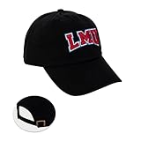 Desert Cactus Loyola Marymount University Baseball Hat Lions LMU Brimmed Embroidered Hats Cap Adjustable Cloth Strap Adult (Style A)