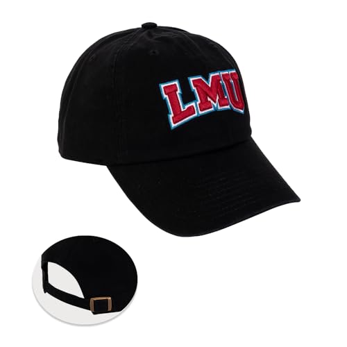 Desert Cactus Loyola Marymount University Baseball Hat Lions LMU Brimmed Embroidered Hats Cap Adjustable Cloth Strap Adult (Style A)