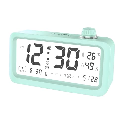 Piceioep Détection des alertes de réveil Luminosité idéale des Notifications de médicaments Horloge de Gestion de la santé alimentée par Batterie