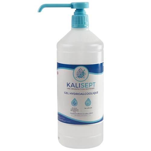 Gel hydroalcoolique bactéricide fongicide virucide 1L