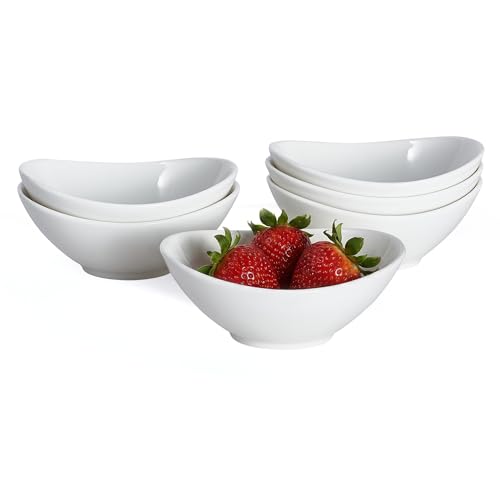 Set of 6 Ceramic Dipping Bowls for Condiments