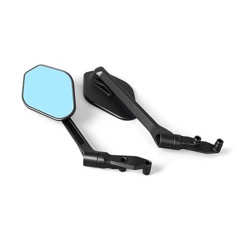 Rétroviseur intérieur bleu pour T-MAX560 2025-2026 à tige longue