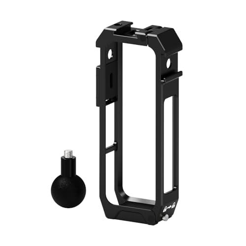 Cage panoramique X5 support métallique rigide avec rotule 2,5 cm étendue