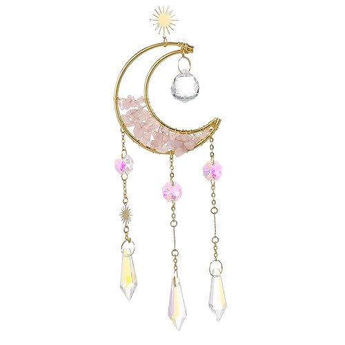 Alipis Ornament Unique Moon Shaped Hanging Decoration for and Beautiful Boho Wall Decor for Natural Design