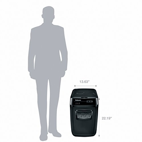 Fellowes 4656201 Automax 200M Auto Feed Shredder 200 Sheet Capacity Black #TOP4