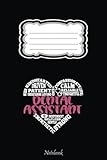 dental assistant heart cna rn nurse life nurse week gifts notebook: cute lined journal for nurses and medical workers. perfect for nurses week gifts 6x9 110 pages