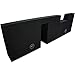 American Sound Connection Compatible with Ford F250 or F350 Super Crew Cab Truck 2001-2014 Dual 10