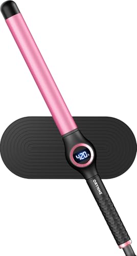 ORYNNE 1 Inch Curling Wand for Long Hair, Extra Long Barrel Ceramic Curling Wands, 7 Adjustable...
