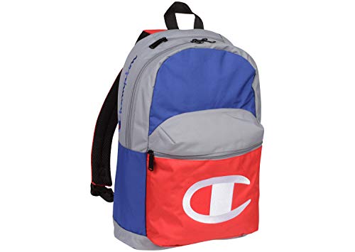 Sac à dos gris multi Champion Block grand compartiment urbain ajustable