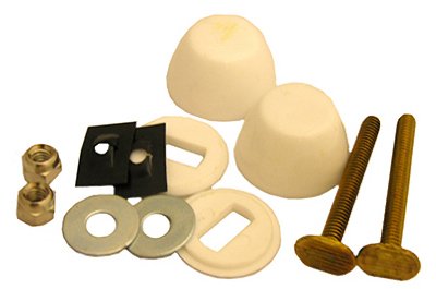 Larsen 04-3639 Toilet Closet Bolt Set, Code Brass, .25 x 2.25-In. - Quantity 6