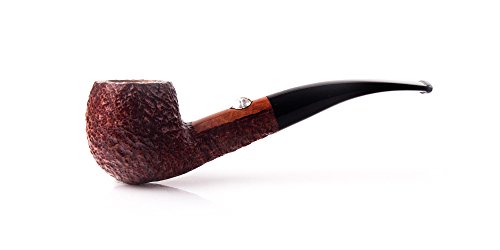 Pipe 9 mm Basket 2017 rustiquée marron pour une fumée douce