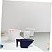 HOMSFOU Ergonomic Handle Paint Brush Holder Tray Multi-Purpose Painting Tool Set for Walls Furniture