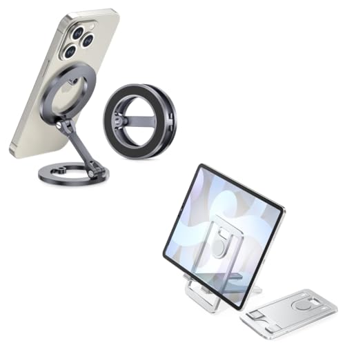 Support téléphone magnétique double face et support tablette réglable Itramax