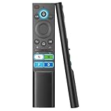 LOUTOC Replacement Voice-Remote-for-Samsung Smart TV, Universal Remote for Samsung-TV-Remote-Control with Voice, 1385a, black