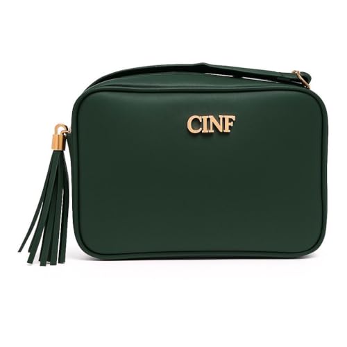 Bolsa Feminina Pequena Transversal Alça ajustável (Verde Militar)