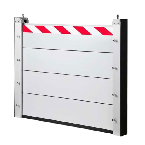 Barrière anti-inondation extérieure réutilisable 145x40cm pour porte de garage