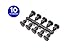 S&M 543623 Tropfbewässerung, 4 mm, Schwarz