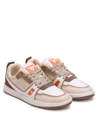 Image of Run 07 Mens Spectra PU Sole Superior Grip Mid Top Sneakers | Casual Shoes | Solid Smart Casual Walking Shoes | Cushioned Footbed with Extra Comfort Shoe