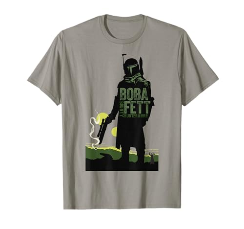 T-shirt Star Wars The Book of Boba Fett Bounty Hunter pour fans de science-fiction