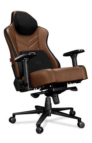 YUMISU 2053F Silla Gaming Ergonómica Profesional, Cadeira Gaming con Magnético para Cuello y Lumbar, Silla Tela con Reposabrazos 4D, Silla Oficina con Ruedas de Goma Silenciosas - 150 kg