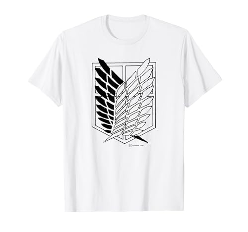 Attack on Titan Scout Regiment Survey Corps Logo Camiseta