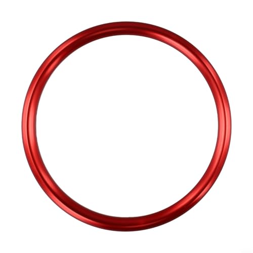 Anneau central de volant, garniture en alliage d'aluminium pour Mini Cooper, insert de décoration de volant rouge, accessoires d'intérieur F54 F55 F56 F57 F60