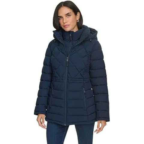 Tommy Hilfiger Women's Lightweight Down Alternative Coat Cover