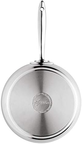 Lagostina ACCADEMIA LAGOFUSION Saucepan 16 cm (1.5 L) Stainless Steel 18/10 All Heat Sources Including Induction Robust Riveted Handle Italy 25 Years 011116031116