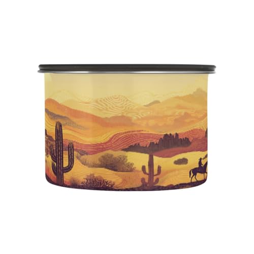 Contenedor Hermético de Acero Inoxidable para Café 500ml