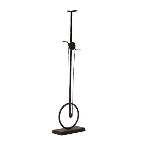 Figurinen Rad aus Metall in schwarz von Varia Living | Deko Fahrrad für Geldgeschenke | Radfiguren als Dekoration | Geschenkidee für Fahrrad-Fahrer |