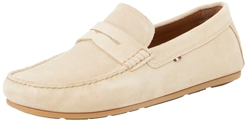 Tommy Hilfiger heren Casual Hilfiger Suede Driver Fm0fm04998Chau