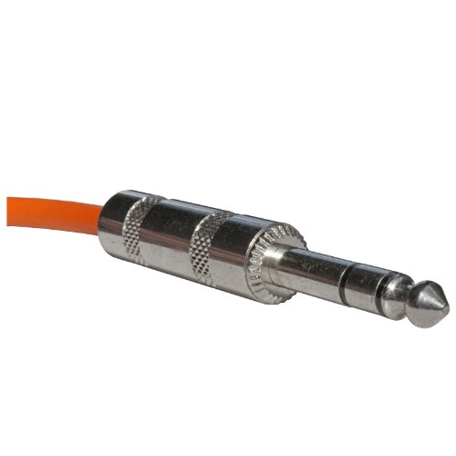 Cable de audio profesional balanceado 6.3 mm 6ft naranja miniatura 2