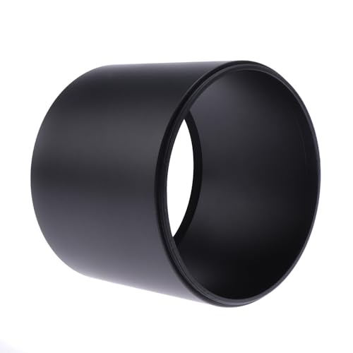 Sombrilla de lente metalica roscada 95mm X 78mm para Canon/Sony/Nikon | Teleobjetivo con diametro de rosca de filtro 95mm, anti-reflejo miniatura 4