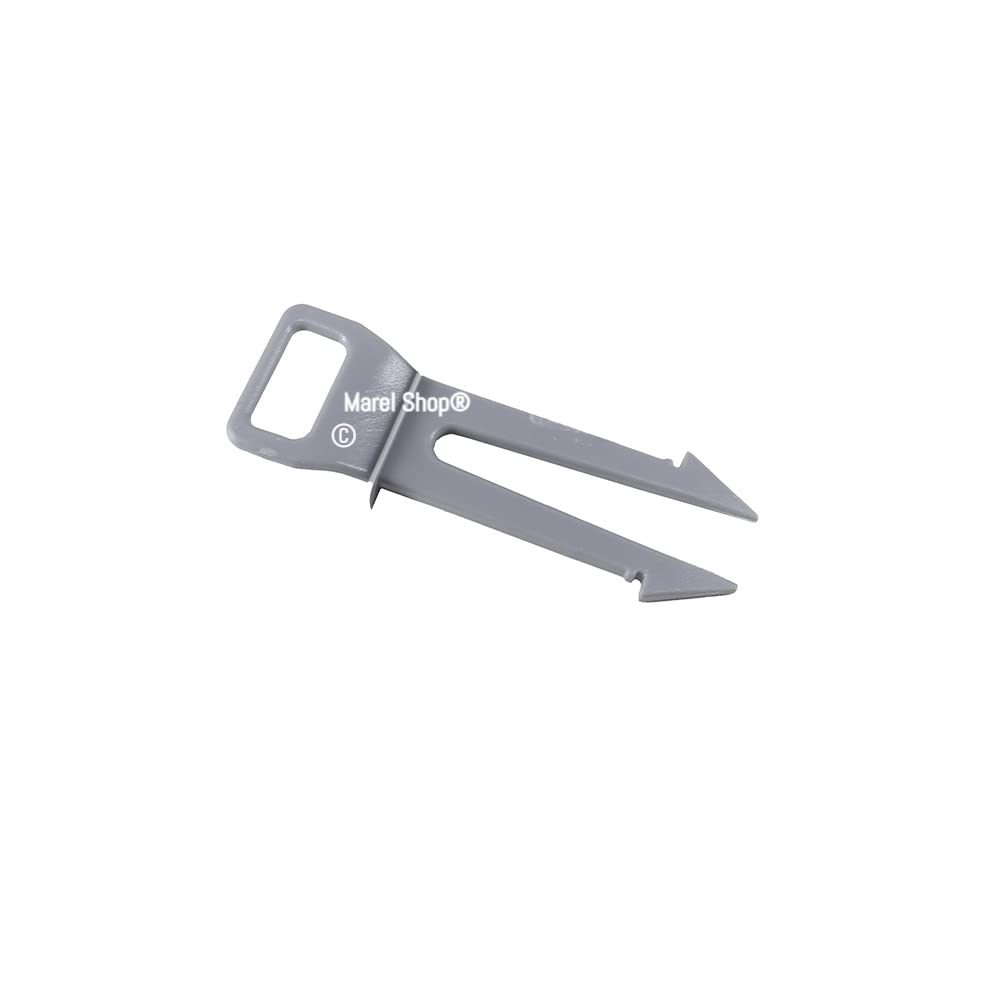 Marel Shop® - Gancio Blocchetto Serratura per Chiusura Porta Lavastoviglie compatibile con Smeg per Modelli: ST1090FI - ST211D - ST273CL - ST291D