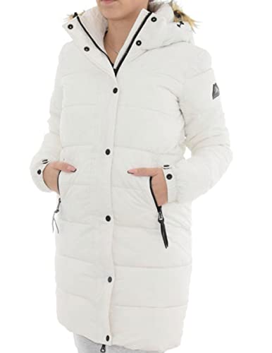 Superdry DOUDOUNE MI-LONGUE A CAPUCHE (XS)