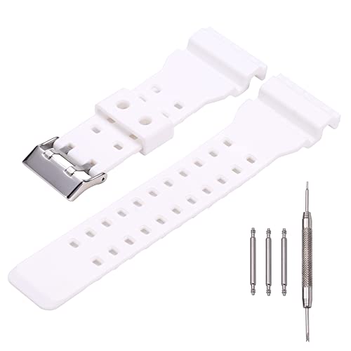 Correa de repuesto de resina de 16 mm para casio g Shock ga110 ga100 ga120 gd100 g8900 para hombre Cover