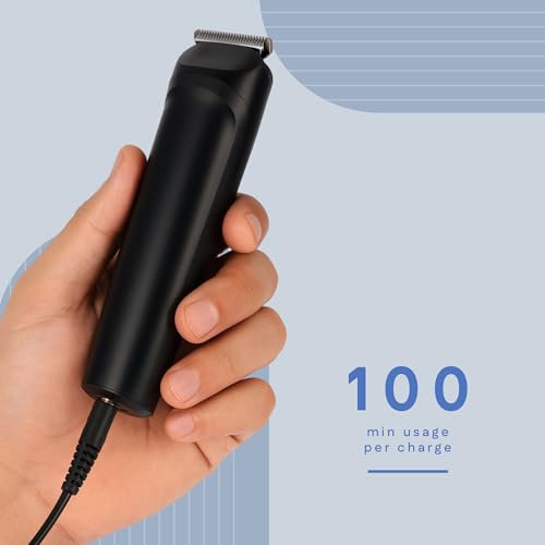 Image of Winston Groom X 5 in 1 Grooming Set for Men with 8 Length Attachment Comb, IPX7 Waterproof Design, Fast Charging Face, Ear, Nose, Beard, Body Hair Trimmer for Men