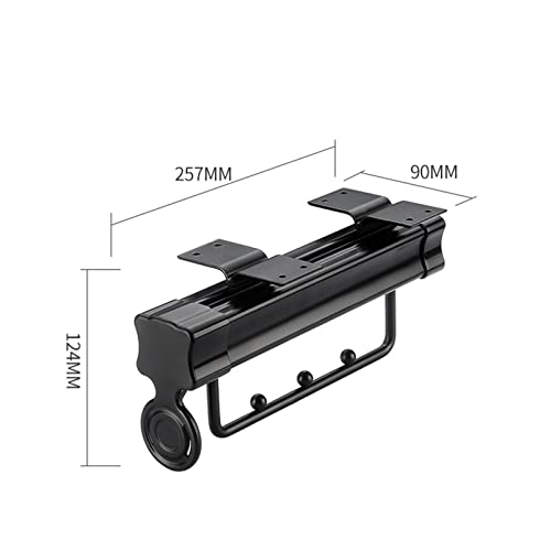 Rack de pantalons rétractable pour optimiser l'espace et ranger facilement un petit dressing - 5