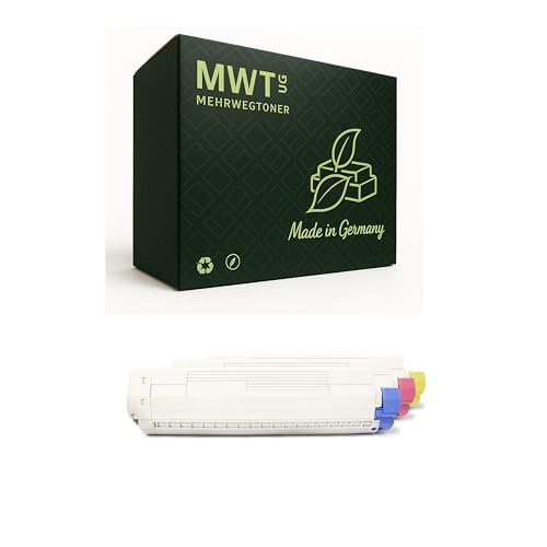 Cartouche de toner pour Oki C822 C822N C822DN C822CDTN | Remplacement 44844613 44844614 44844615 couleur