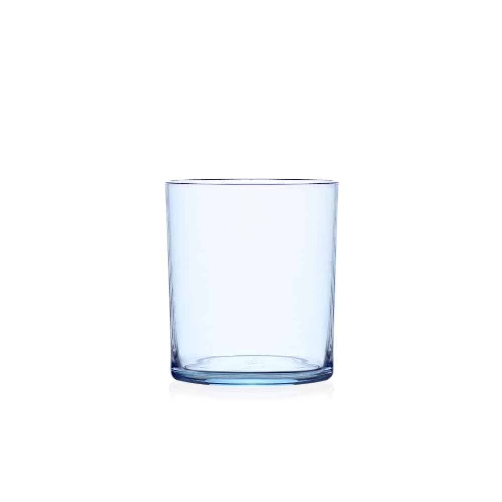 Tumbler Ichendorf Milano Collection Méditerranée bleu glace 40 cl en verre soufflé