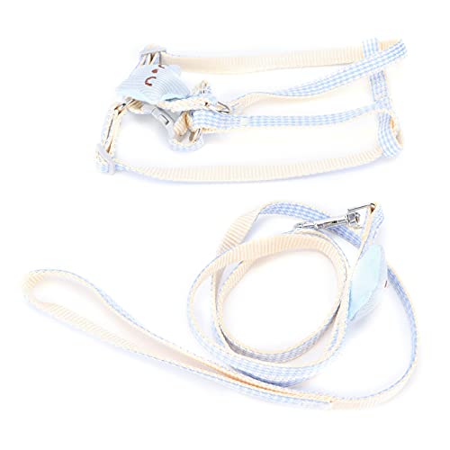 JOROBURO Cat Harness and Leash Set, Escape Proof Pet Harness with Leash, Adjustable Soft Mesh Breathable Body Harness Easy Control for Small Medium Large Cats (1.5)